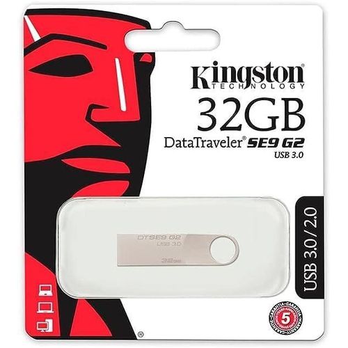 Kingston 32GB DataTraveler SE9 USB 3.0 Flash Drive - DTSE9