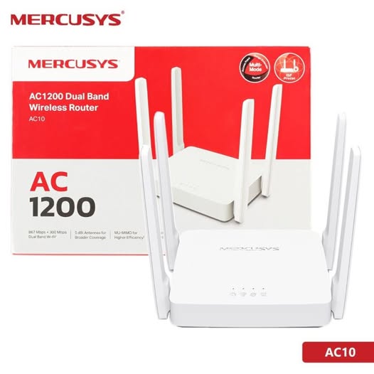 Mercusys AC1200 Dual Band AC1200