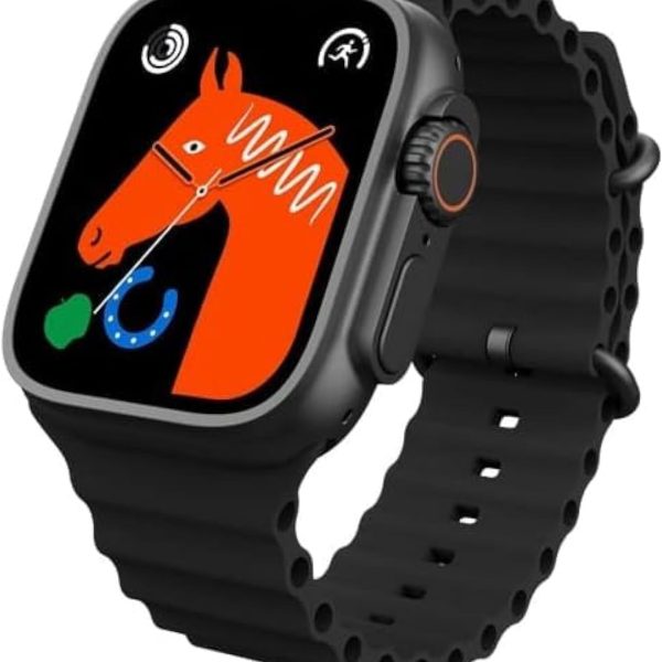 ADHOMAX New T800 Ultra2-Plus Smart Watch Elegant Design 2.2", NFC, Fitness Tracker, Heart Rate, Oxygen Monitor, Calls, Wireless Charging | IOS and android for men, women