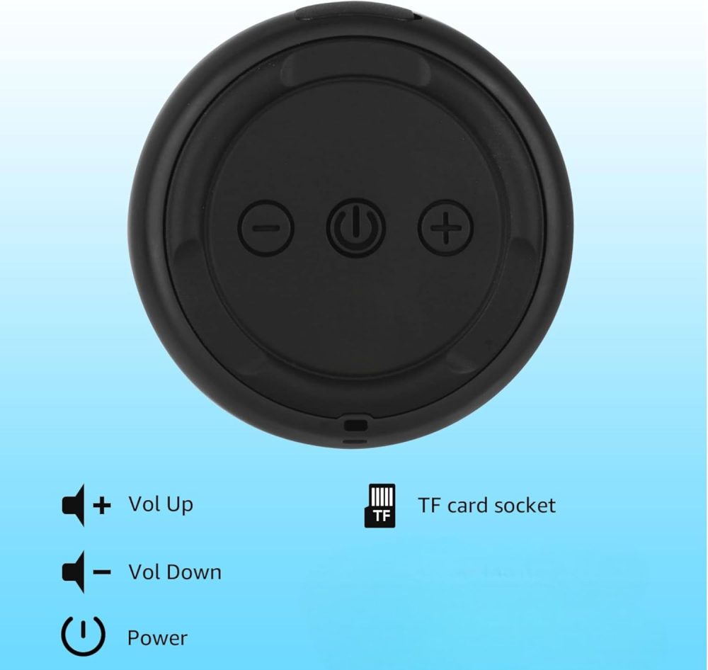 ⁦Sub Mini Bluetooth Speaker Z150, Portable Wireless Subwoofer & Rechargeable Battery for Smartphones, Tablets, high-quality sound, Lightweight & Handy, Cable Type-C, Vol Up & Vol Down⁩ - الصورة ⁦2⁩