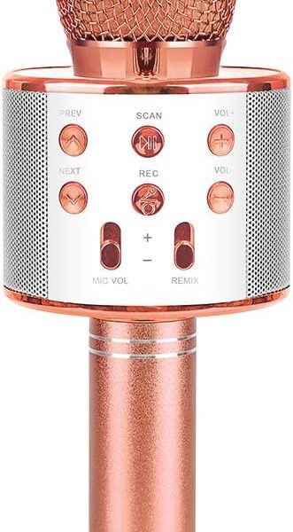 Toys for 5-12 Year Old Boys Girl, Singing Microphone Machine Toy for 6-11 Year Old Girl Teens Wireless Karaoke Gifts for 6-11 Year Old Girl Kids Birthday 3-8 Years Old Girl