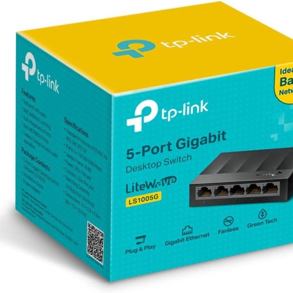 TP-Link 9-port 10/100mbps Desktop PoE+Switch LC109P