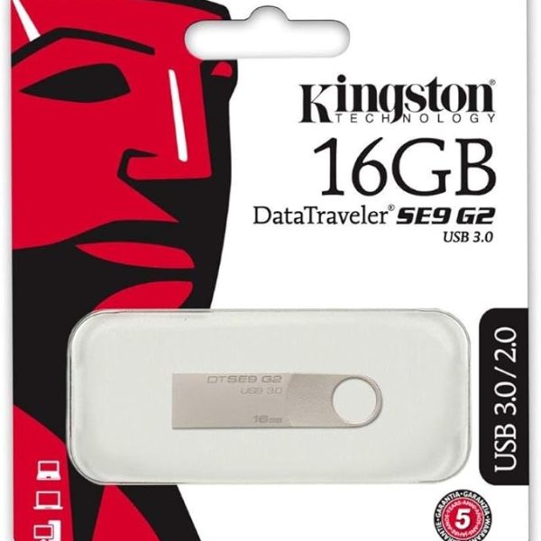 Kingston 16GB DataTraveler SE9 G2 USB 3.0 Flash Drive - DTSE9