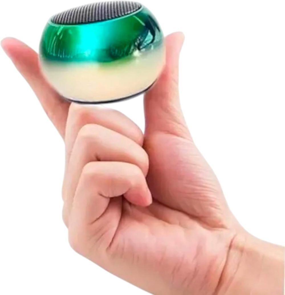 ⁦Sub Mini Bluetooth Speaker Z150, Portable Wireless Subwoofer & Rechargeable Battery for Smartphones, Tablets, high-quality sound, Lightweight & Handy, Cable Type-C, Vol Up & Vol Down⁩ - الصورة ⁦3⁩