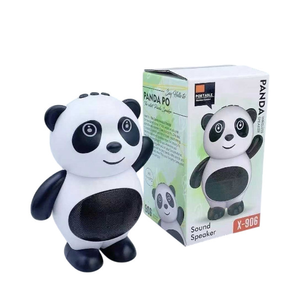 Panda Bluetooth Portable Speaker for Kids AN906 – High-Quality Sound Speaker with USB & TF Card Slot & Rechargeable Battery